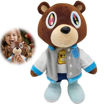 ZABAWKA KANYE BEAR PLUSZOWA WYPCHANE ZWIERZĘ MASKOTKA LALKI DZIECI PREZENT