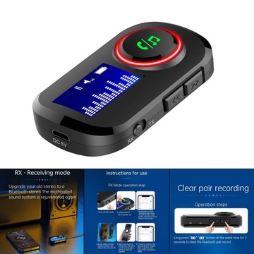 Быстрое сопряжение Bluetooth 5.0 и приемника