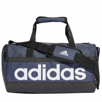 ADIDAS LINEAR DUFFEL TORBA SPORTOWA TRENINGOWA GRANATOWA EXTRA SMALL XS