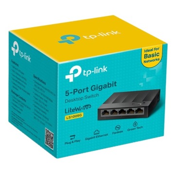 Switch TP-Link LS1005GTPLINK 5 portów rozdzielacz