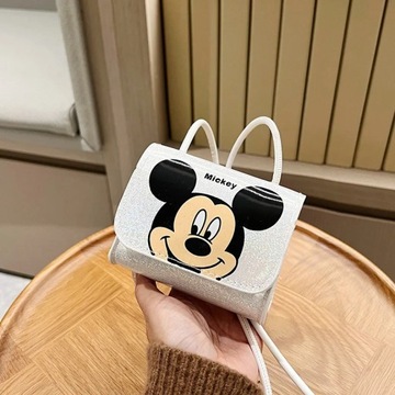 Женская сумка Disney с Микки Маусом и Дональдом Даком, сумки через плечо в стиле аниме с героями мультфильмов