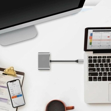 АДАПТЕР USB-C 3.1 VGA АДАПТЕР HDMI 4K