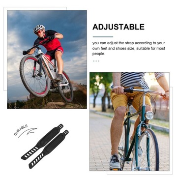 ЗАЖИМЫ ДЛЯ ТУЛЕЦ РЕМНИ РЕМЕНЬ ДЛЯ ДИНАМИЧЕСКИХ ПЕДАЛЕЙ РЕМЕНЬ ДЛЯ ПЕДАЛЕЙ 4 ШТ.