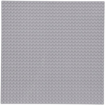 Płytka konstrukcyjna do klocków lego 32x32 szara podstawa