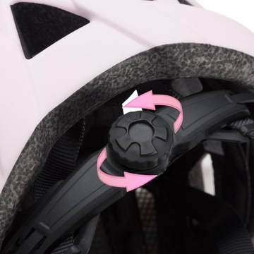 Детский велосипедный шлем со светодиодной подсветкой S 50-59см