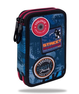 PIÓRNIK PODWÓJNY Z WYPOSAŻENIEM - BLUE COOLPACK
