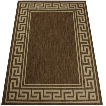 DYWAN SZNURKOWY NA TARAS ZEWNĘTRZNY BOHO DO SALONU TAKNY NA PŁASKO 140X200