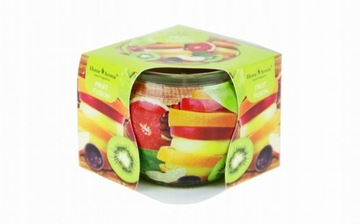 АРОМАТИЧЕСКИЕ СВЕЧИ В СТЕКЛЕ НАБОР 6 шт 70г ФРУКТЫ