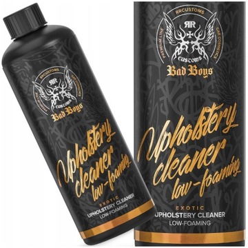 RR CUSTOMS RRC BAD BOYS UPHOLSTERY CLEANER LOW-FOAMING pranie