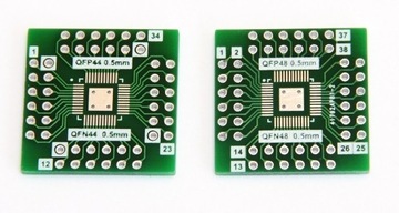 Adapter07 przejściówka QFN44 QFN48 na DIP