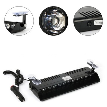 Сигнальная лампа СТРОБОСКОП ДЛЯ ОКОН ROOPER ОРАНЖЕВАЯ ЛАМПА 12xLED