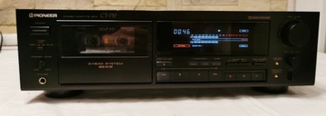 Magnetofon kasetowy Pioneer CT737 czarny