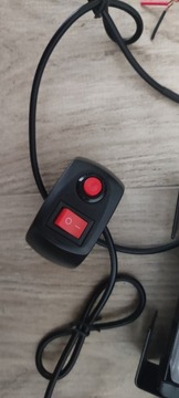 LAMPA OSTRZEGAWCZA 6 LED BŁYSKOWA STROBOSKO NIEBIESKA POLICYJNA STEROWNIK