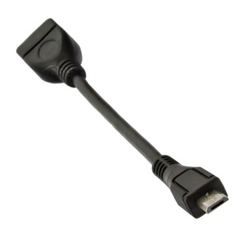 Адаптер OTG Micro USB B (m) — USB A (f) Akyga