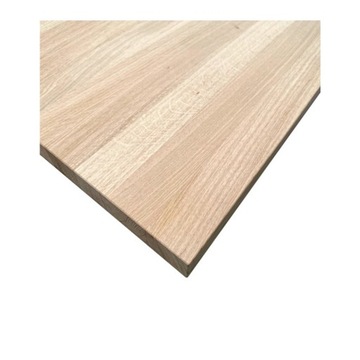 Blat drewniany dębowy gr. 2cm na wymiar 60x21cm drewno DĄB BEZ SĘKÓW