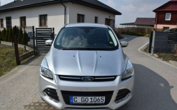 Ford Kuga II SUV 2.0 Duratorq TDCi 163KM 2014 Ford Kuga 2.0D 4x4 Navi Kamera Hak 165 TYS KM Sprowadzony Oplacony, zdjęcie 3