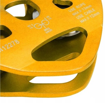 ЗИПЛАЙН БЛОК 30KN ЖЕЛТЫЙ