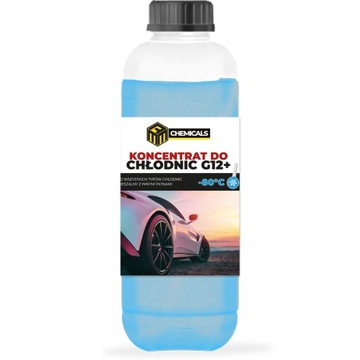 Koncentrat Płyn do chłodnic chłodniczy G12+ niezamarzający -80C 1L
