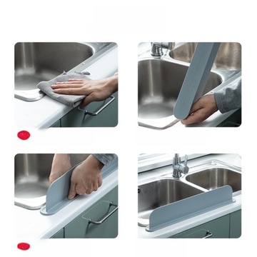 KUCHENNA PRZEGRODA WODNA TARCZA OSŁONA KRANU ZLEWY