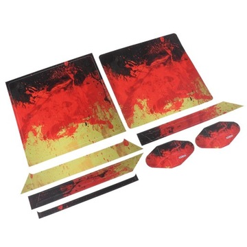 Защитные наклейки из ПВХ, совместимые с консолью PS4 Slim, YSP4S-0064