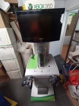 Automat do gier xbox 360 monitor Samsung zarobkowy