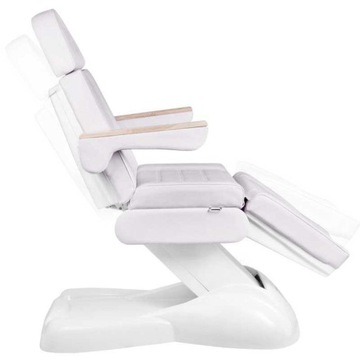 SILLON Lux 273b электрическое косметическое кресло, 3 мотора, белый