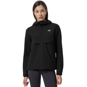 KURTKA DAMSKA 4F SOFTSHELL PRZECIWDESZCZOWA SPORT