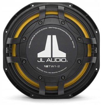JL AUDIO 12TW1-2 УЛЬТРАЭФФЕКТИВНЫЙ Сабвуфер мощностью 300 Вт с отличными басами для небольших шкафов