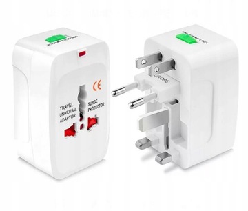 PRZEJŚCIÓWKA USA UK EU ŚWIAT ADAPTER GNIAZDKA