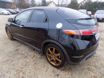 Honda Civic VIII Hatchback 3d 2.2 i-CTDi 140KM 2008 Honda Civic BIALOLEKA 2.2 Diesel i-CTDi (140 KM) 2008 r prod. KOMIS TYS, zdjęcie 3