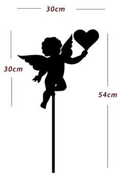 Ангел РОЖДЕСТВЕНСКИЙ УКРАШЕНИЕ НА НАКЛЕЙКУ, металл