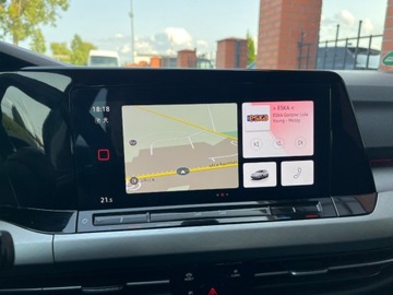 Volkswagen Golf VIII Variant 2.0 TDI 115KM 2021 Volkswagen Golf 2.0 diesel 116 KM FULL LED zarej w PL ksiazka serwis, zdjęcie 9