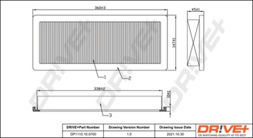 FILTR VZDUCHU CITROEN C4 1.6THP 08-