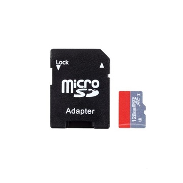 128GB Memory Card Class 10 Micro SD Card High Speed TF Card with Adapter fo