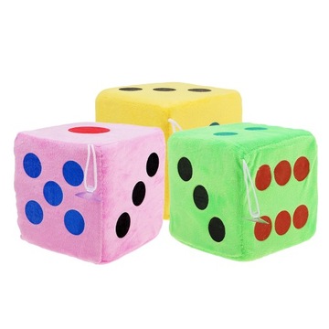 12cm soft sponge Six-sided black games
