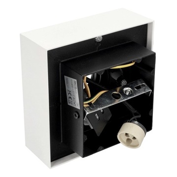 НАКЛАДНОЙ ПОТОЛОЧНЫЙ СВЕТИЛЬНИК, БЕЛЫЙ EDO + СВЕТОДИОДНАЯ ЛАМПА GU10