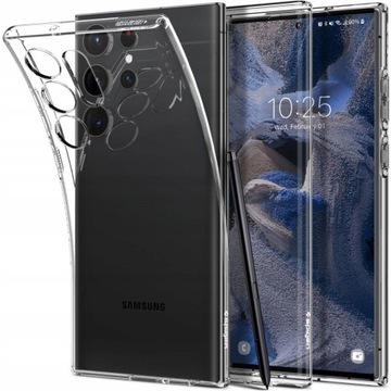 Чехол для Galaxy S23 Ultra, Жидкокристаллический кристалл Spigen