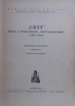 GRYF WRAZ Z DODATKIEM GRYF POMORSKI (1908-1934)