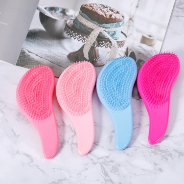 Szczotka silikonowa do włosów elastyczna grzebień