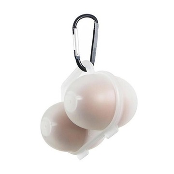 biały Outdoor camping przenośne pudełko na jajka p