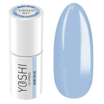 YOSHI| Lakier Hybrydowy 801 Baby Blue 6ml