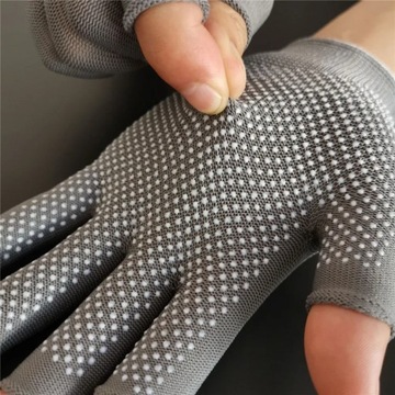 Перчатки с тремя пальцами, нескользящие, дышащие, с дозированием