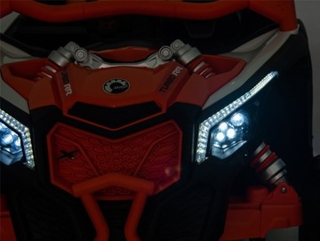 БАГГИ Maverick UTV 4x4 24 В, КОЖА, ЭВА, 800 Вт