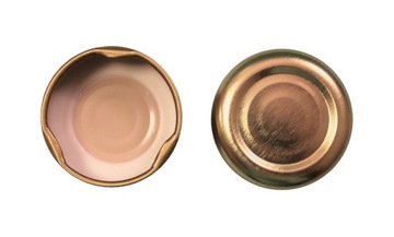 Zakrętki do butelek po soku Kubuś fi 33 mm 10 szt.