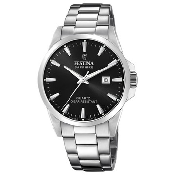 Zegarek Męski Festina F20024-4 srebrny bransoleta