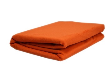 Prześcieradło frotte bez gumki rozmiar 200x200 kolor ceglaty KOBI Producent