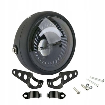 REFLEKTOR LAMPA 6,5″ MOTOCYKL BOBBER CHOPPER RETRO