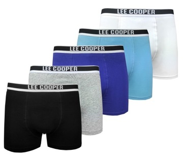 BOKSERKI LEE COOPER majtki bawełna 5-PAK
