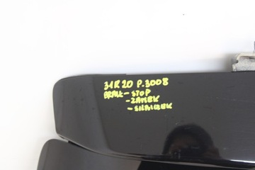 PEUGEOT 3008 I 09R- VÍKO KUFRU KUFRU ZADNÍ KTV KTVD