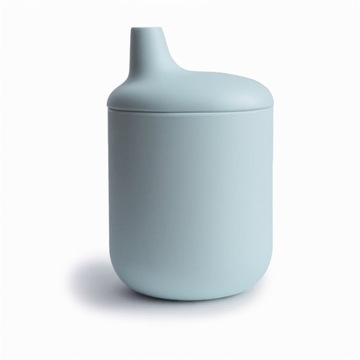 Kubek silikonowy Sippy Cup MUSHIE Powder Blue